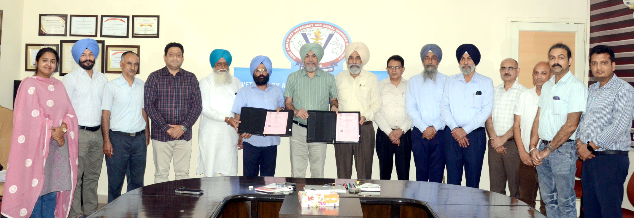 Veterinary University and Progressive Dairy Farmers Association sign MoU to strengthen dairy sector.